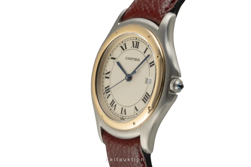 Cartier Cougar steel / gold quartz men's watch 187904 [2504784]