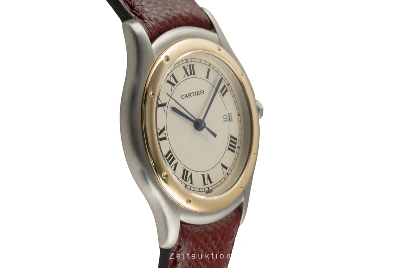 Cartier Cougar steel / gold quartz men's watch 187904 [2504784]