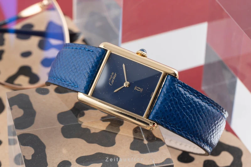 Cartier Tank silver-gilt manual winding unisex 6 [2504758]