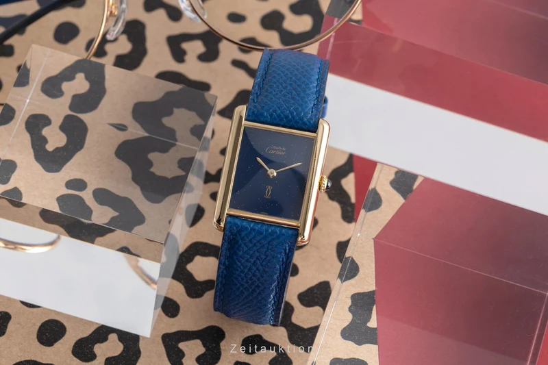 Cartier Tank silver-gilt manual winding unisex 6 [2504758]