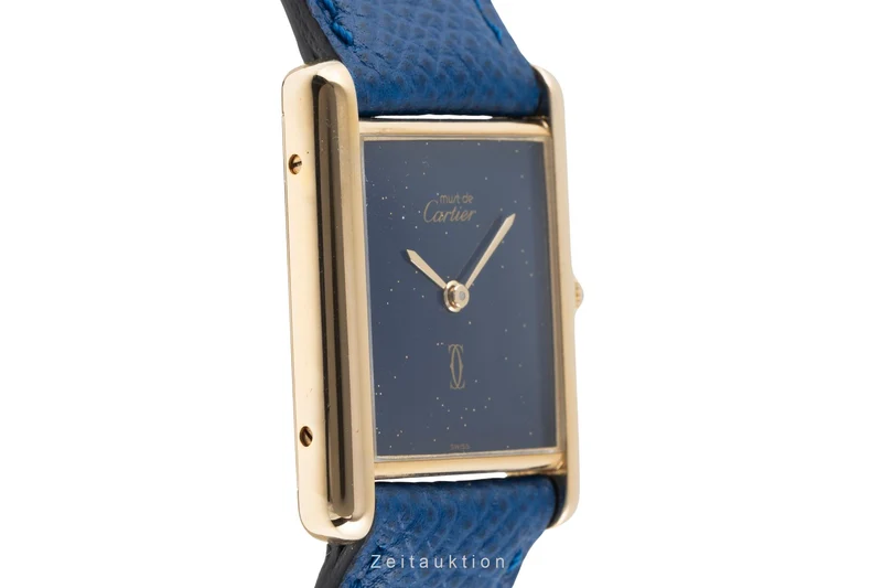Cartier Tank silver-gilt manual winding unisex 6 [2504758]