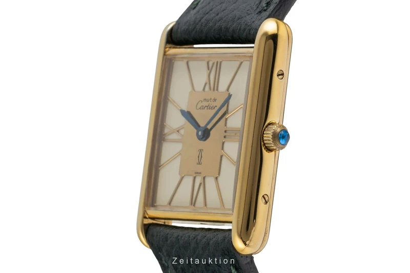 Cartier Tank silver-gilt quartz unisex 681006 [2505078]