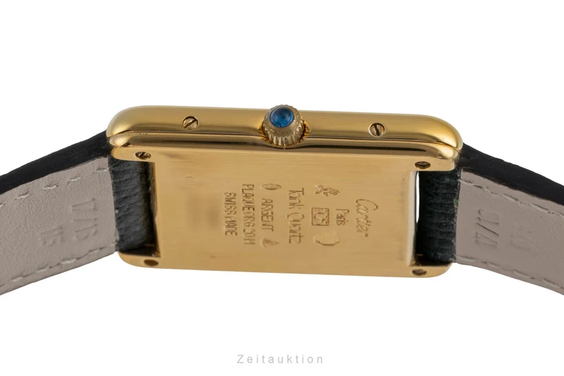 Cartier Tank silver-gilt quartz unisex 681006 [2505078]