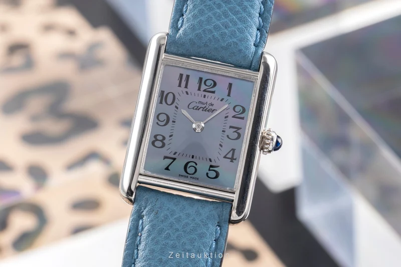 Cartier Tank silver quartz women's watch W1015655, 2416 [2505079]