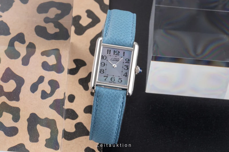 Cartier Tank silver quartz women's watch W1015655, 2416 [2505079]