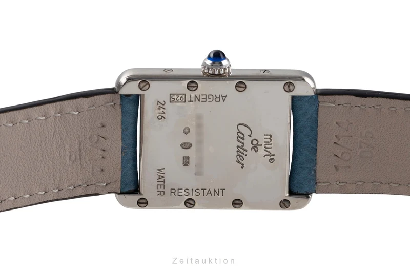 Cartier Tank silver quartz women's watch W1015655, 2416 [2505079]
