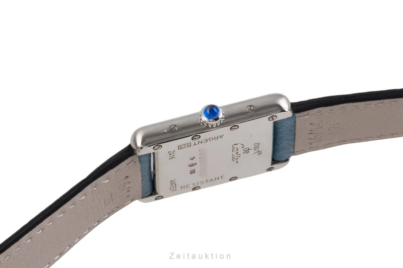 Cartier Tank silver quartz women's watch W1015655, 2416 [2505079]