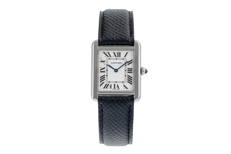 Cartier Tank steel quartz women's watch W1018255, 2716 [2504783]