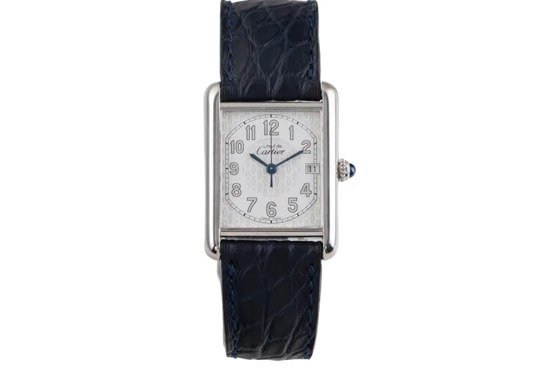 Cartier Tank silver quartz men's watch W1014354, 2414 [2505081]