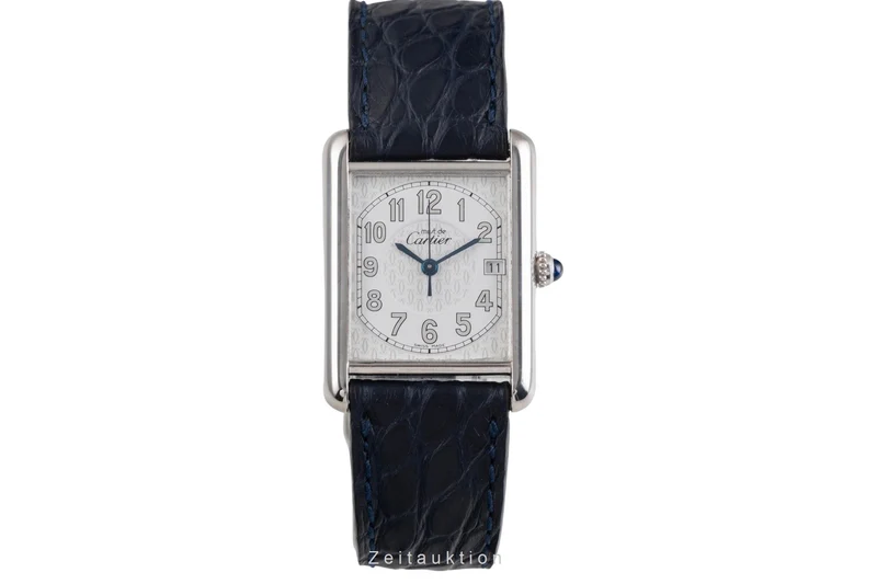 Cartier Tank silver quartz men's watch W1014354, 2414 [2505081]