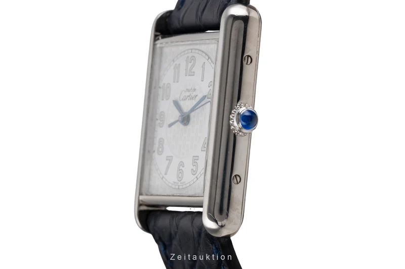 Cartier Tank silver quartz men's watch W1014354, 2414 [2505081]
