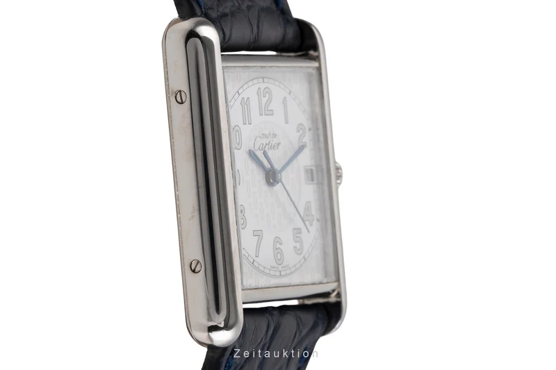 Cartier Tank silver quartz men's watch W1014354, 2414 [2505081]