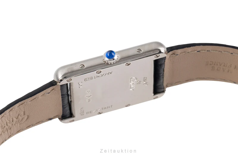 Cartier Tank silver quartz men's watch W1014354, 2414 [2505081]