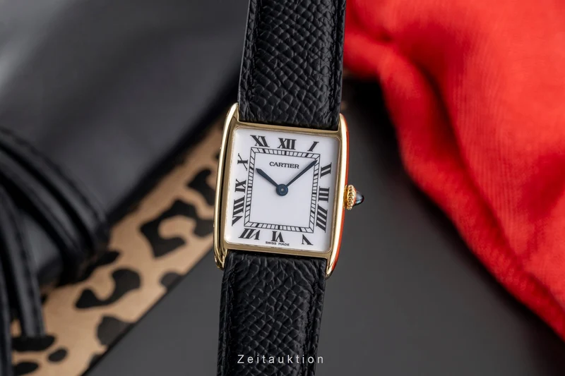 Cartier Tank 18 ct gold manual winding unisex 96041, 81722500 [2505082]