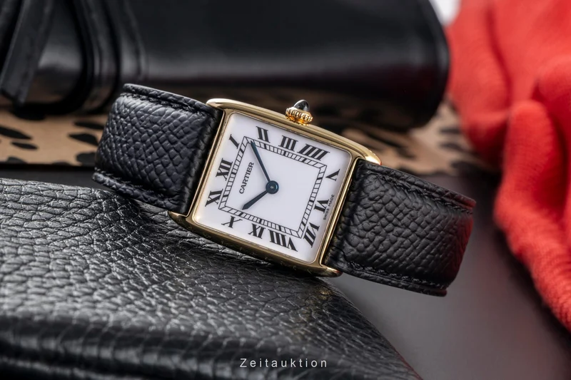Cartier Tank 18 ct gold manual winding unisex 96041, 81722500 [2505082]