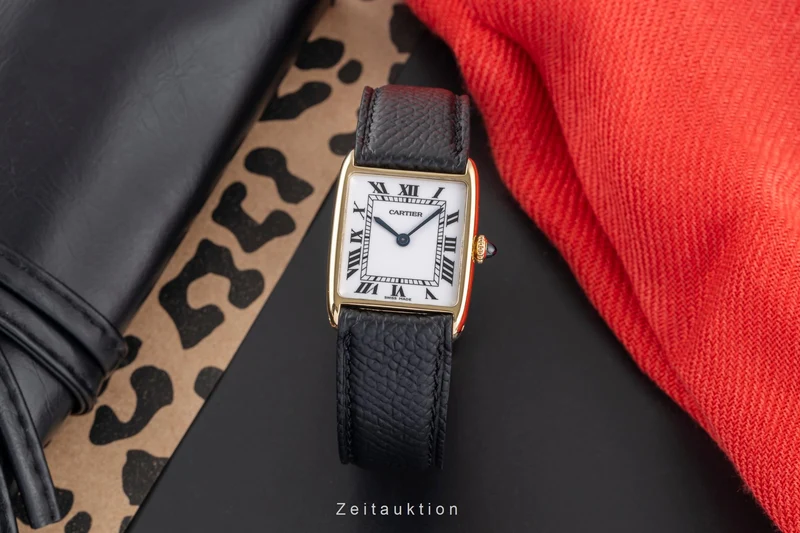 Cartier Tank 18 ct gold manual winding unisex 96041, 81722500 [2505082]