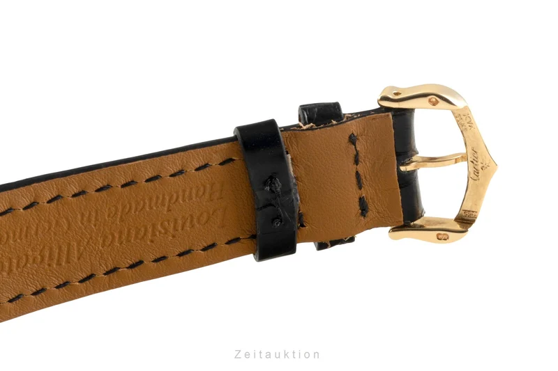 Cartier Tank 18 ct gold quartz men's watch M 2000 [2504847]