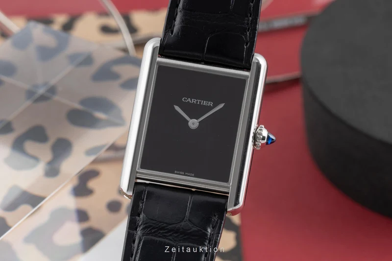 Cartier Tank steel quartz unisex WSTA0072, 4323 LP: 3900EUR [2503923]