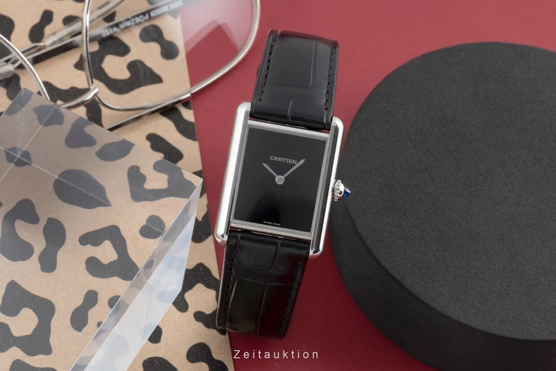 Cartier Tank steel quartz unisex WSTA0072, 4323 LP: 3900EUR [2503923]