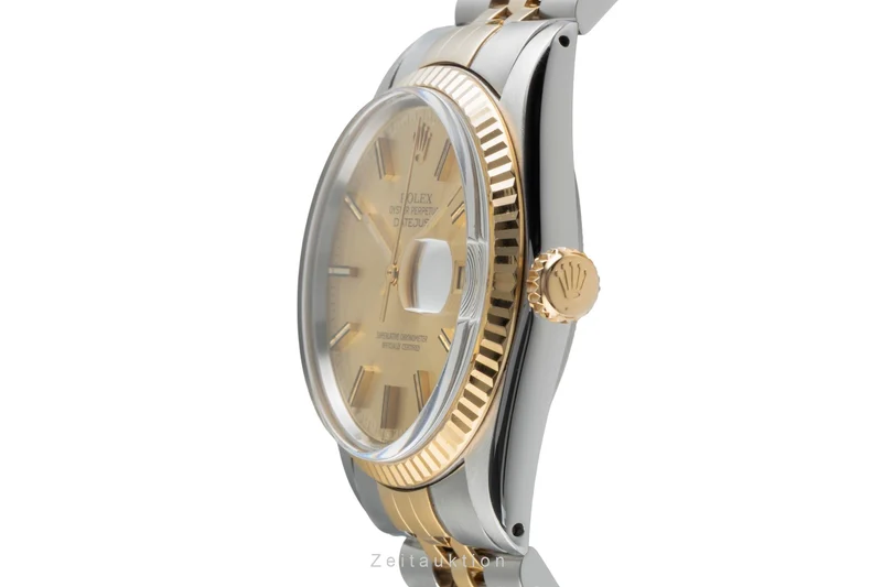 Rolex Datejust steel / gold automatic men's watch 16013 [2505483]