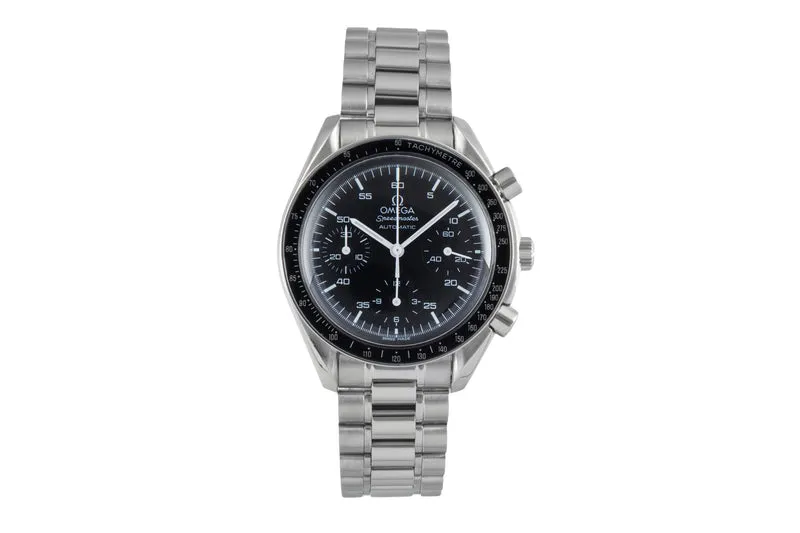 Omega Speedmaster chronograph steel automatic men's watch 3510.50.00 LP: 7600EUR [2504796]