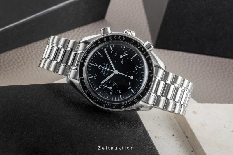Omega Speedmaster chronograph steel automatic men's watch 3510.50.00 LP: 7600EUR [2504796]