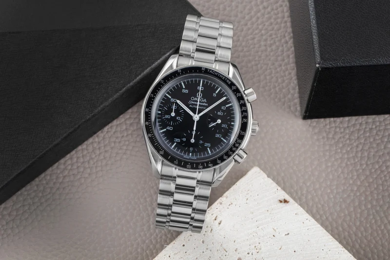 Omega Speedmaster chronograph steel automatic men's watch 3510.50.00 LP: 7600EUR [2504796]
