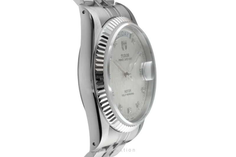 Tudor Date-Day steel / white gold automatic men's watch 76214 [2505497]