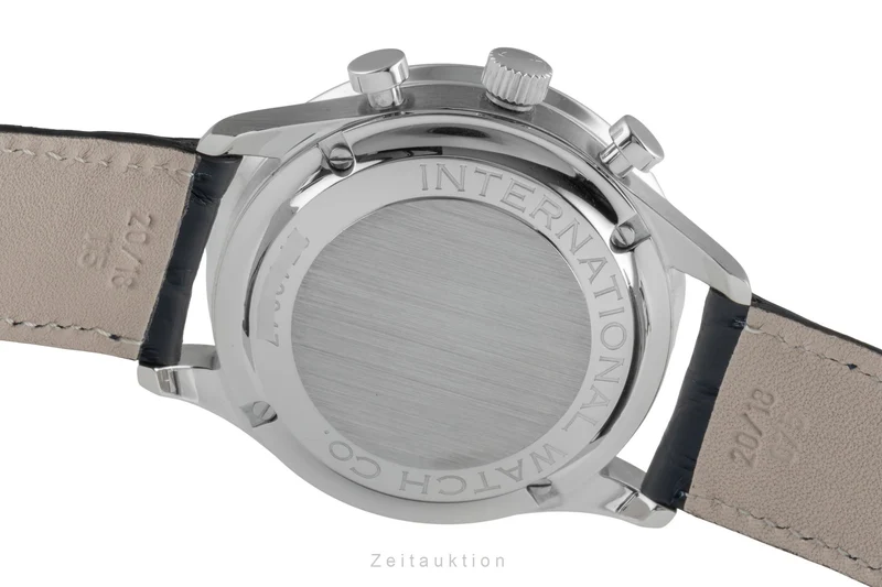 IWC Portugieser chronograph steel automatic men's watch IW371401 LP: 9100EUR [2505392]