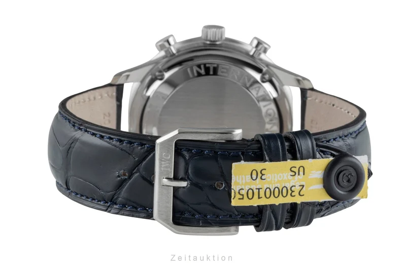 IWC Portugieser chronograph steel automatic men's watch IW371401 LP: 9100EUR [2505392]