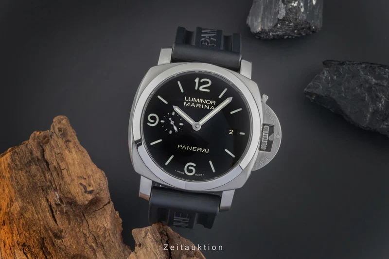 Panerai Luminor Marina steel automatic men's watch PAM00312 LP: 8900EUR [2505563]