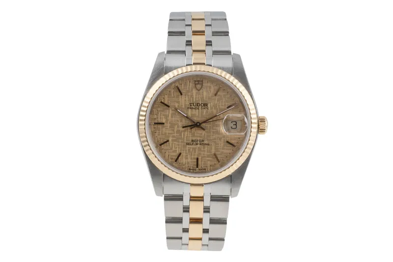 Tudor Prince Date steel / gold automatic men's watch 74033 [2505566]
