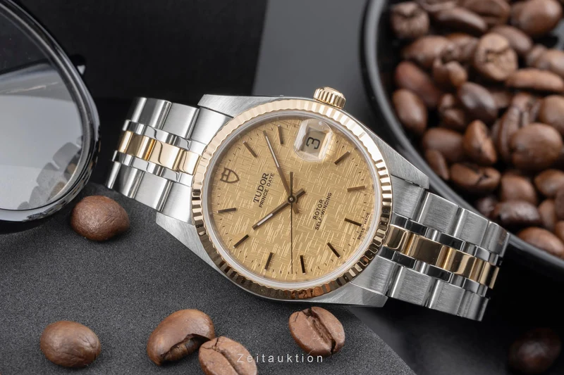 Tudor Prince Date steel / gold automatic men's watch 74033 [2505566]