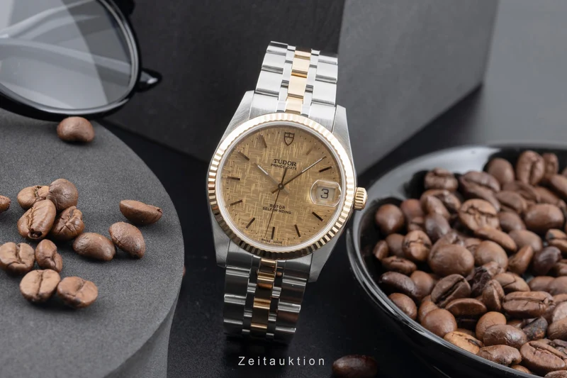 Tudor Prince Date steel / gold automatic men's watch 74033 [2505566]