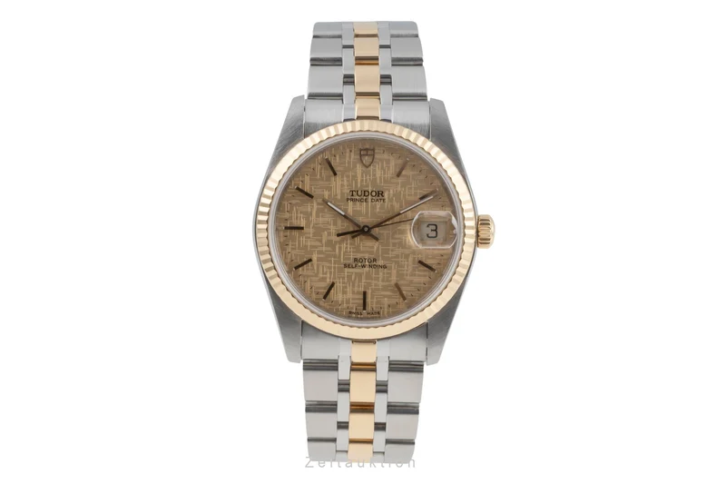 Tudor Prince Date steel / gold automatic men's watch 74033 [2505566]