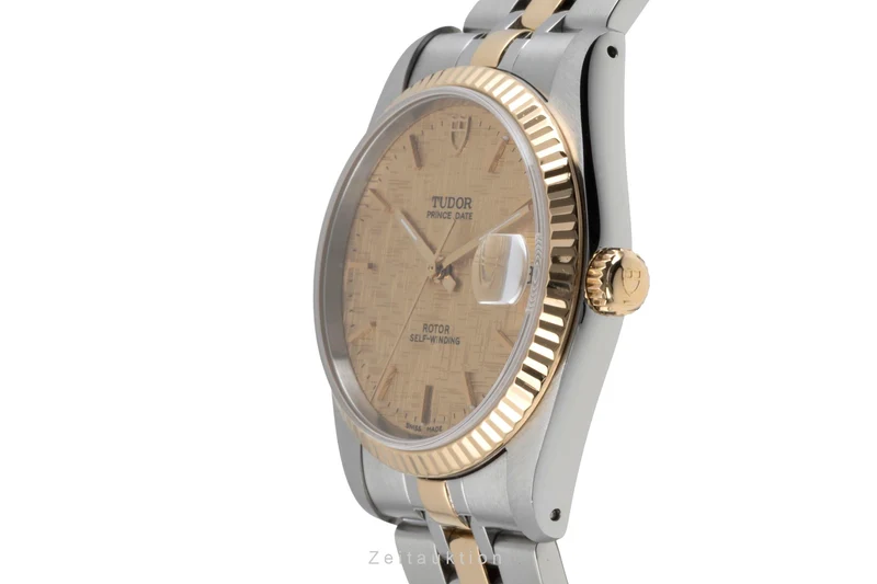 Tudor Prince Date steel / gold automatic men's watch 74033 [2505566]