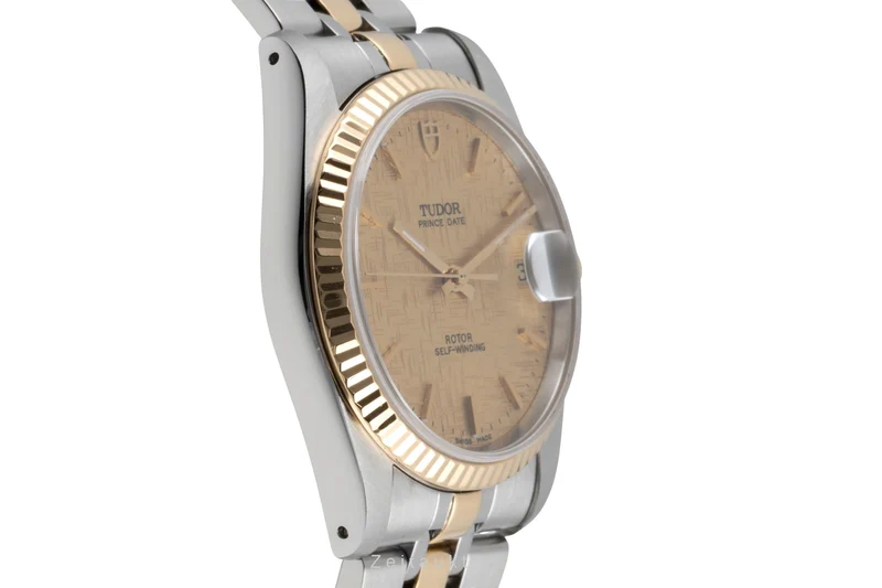 Tudor Prince Date steel / gold automatic men's watch 74033 [2505566]