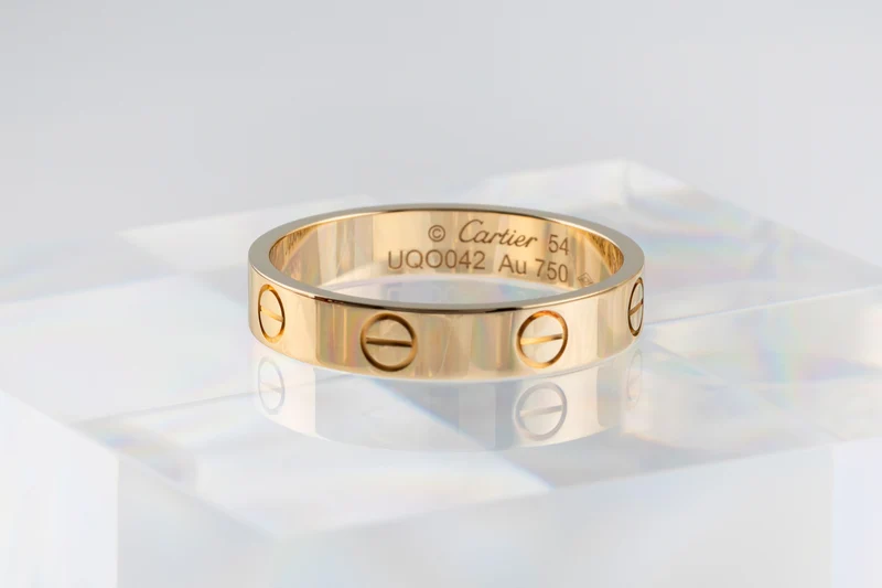 Cartier Love Ring 18k (0,750) Gold yellow gold size 54 with box retail price: 1400,- €[KL26020]