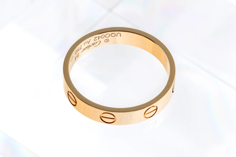 Cartier Love Ring 18k (0,750) Gold yellow gold size 54 with box retail price: 1400,- €[KL26020]