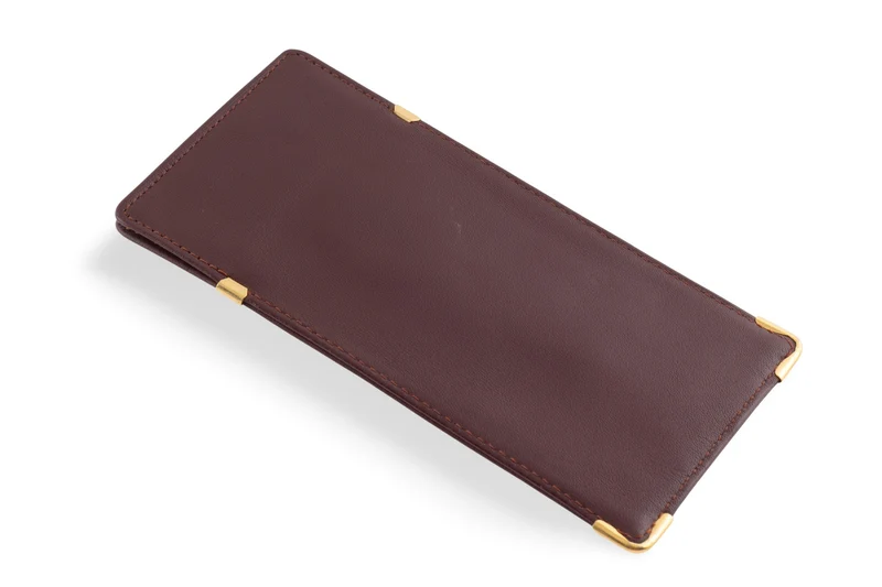 Cartier eyeglass case leather case 1980s vintage case Cartier Paris[KL26016]