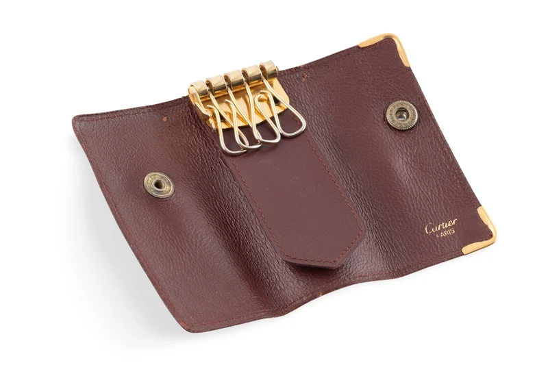 Cartier key case for 4 keys 1980s vintage case Cartier Paris[KL26014]