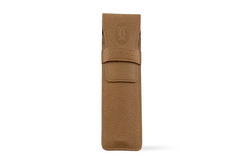 Cartier pen case leather case 1980s vintage case Cartier Paris[KL26013]