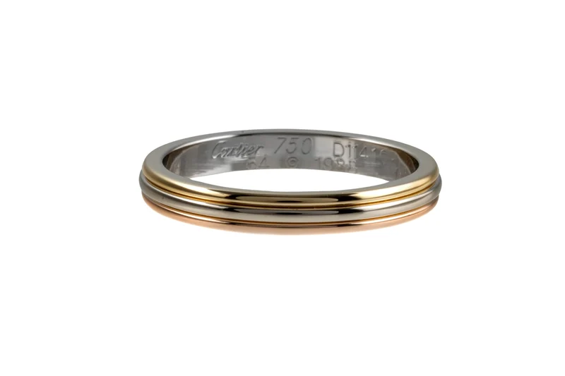 Cartier Vendome Louis Cartier Trinity 18 karat (0.750 fineness) gold Size 54 B&P RP: 1640,- €[KL25997]