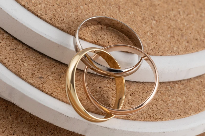 Cartier Trinty Ring 18k white gold rose gold yellow gold size 52 box and papers RP: €2360,- [KL25996]