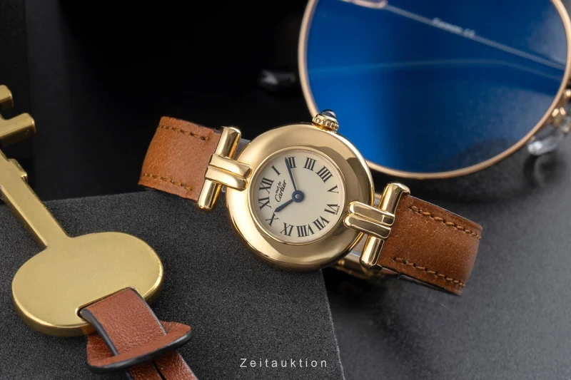 Cartier Colisee silver-gilt quartz women's watch 590002 [2503954]