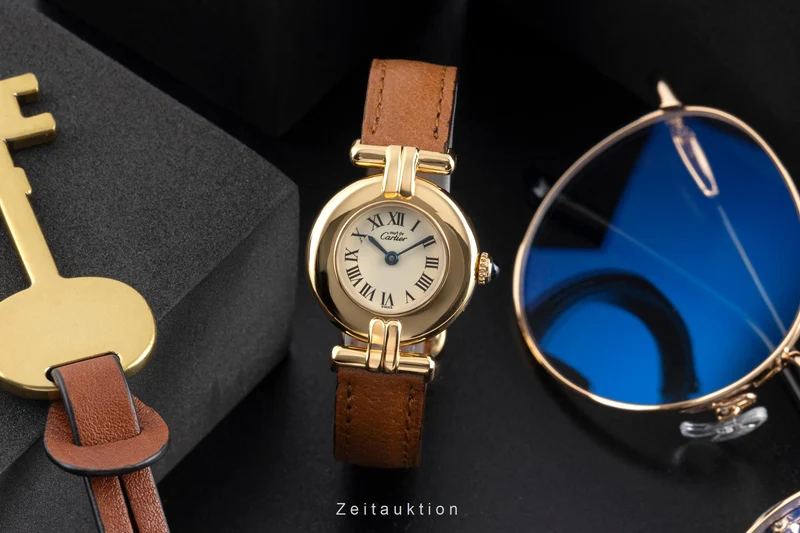 Cartier Colisee silver-gilt quartz women's watch 590002 [2503954]