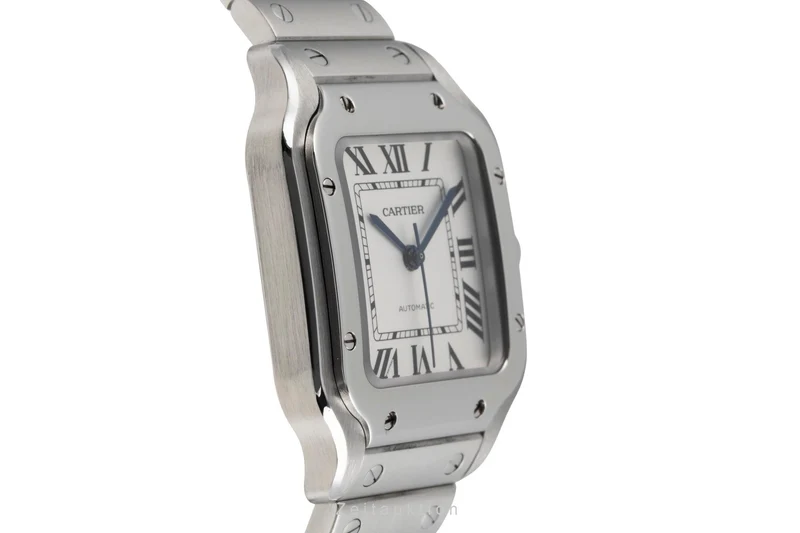 Cartier Santos steel automatic men's watch WSSA0010 LP: 8850EUR [2505408]
