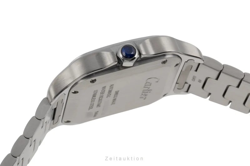 Cartier Santos steel automatic men's watch WSSA0010 LP: 8850EUR [2505408]