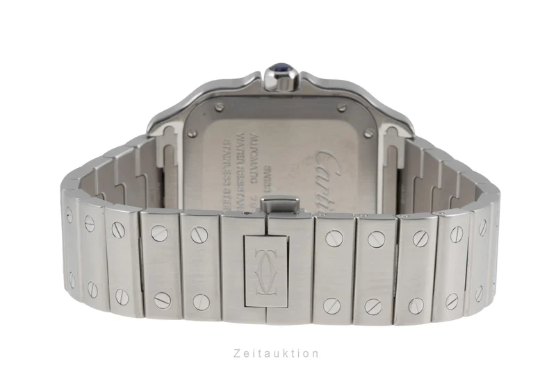Cartier Santos steel automatic men's watch WSSA0010 LP: 8850EUR [2505408]
