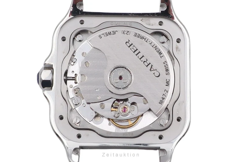 Cartier Santos steel automatic men's watch WSSA0010 LP: 8850EUR [2505408]